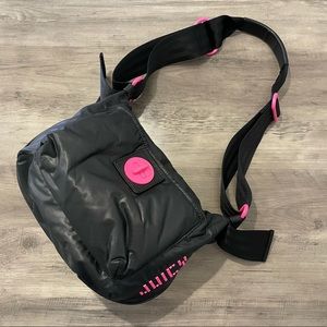Juicy Couture Vintage Satchel Black Pink Bag